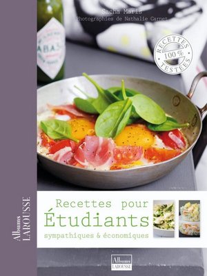 cover image of Recettes pour étudiants